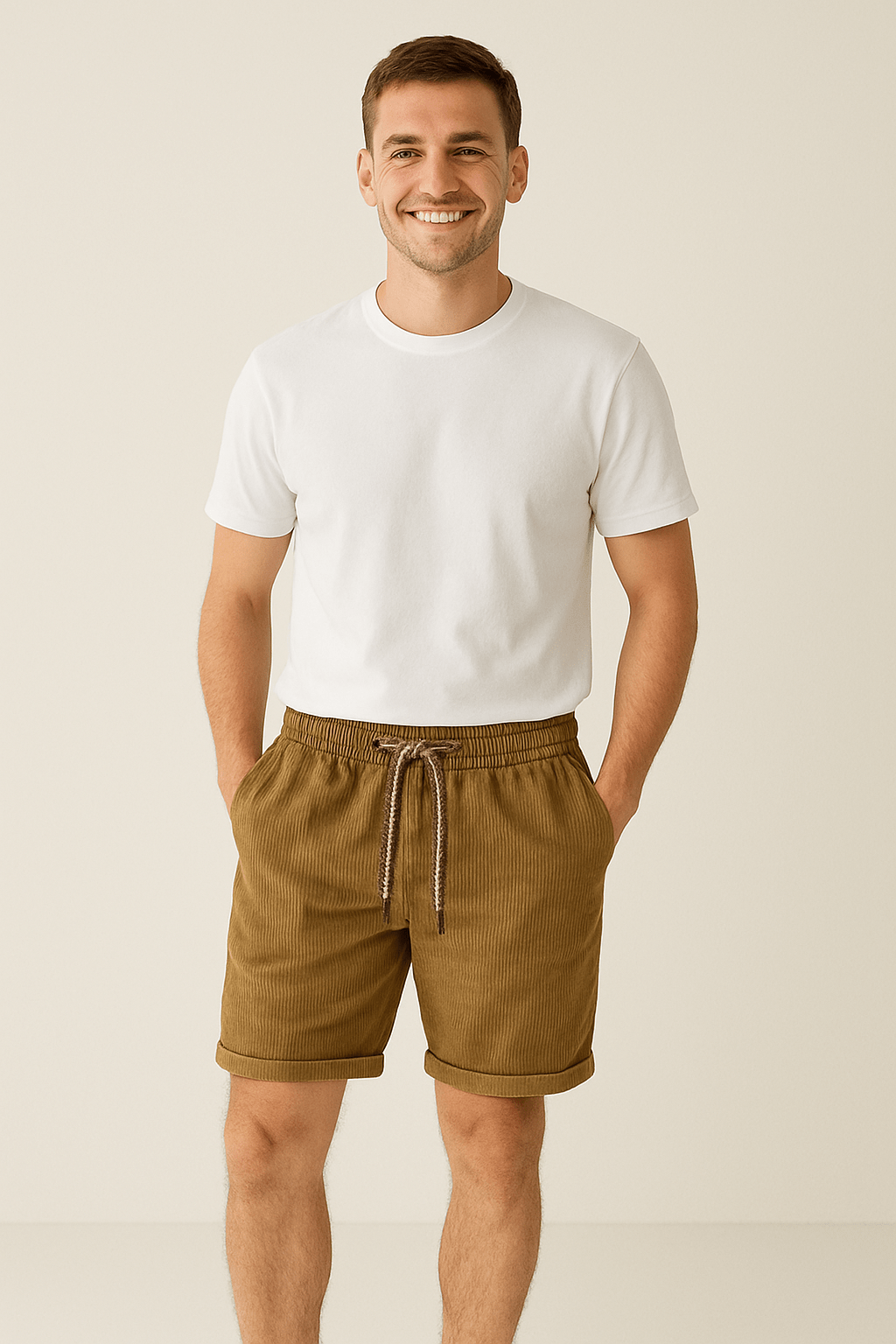 Renzo | Skinnende Shorts til Herrer