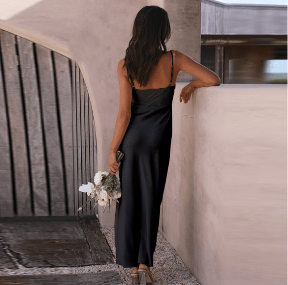 Isadora | Satin Kjole