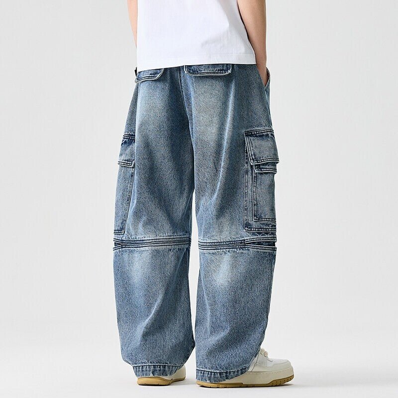 Noah | Men's baggy jeans in heavyweight cotton denim