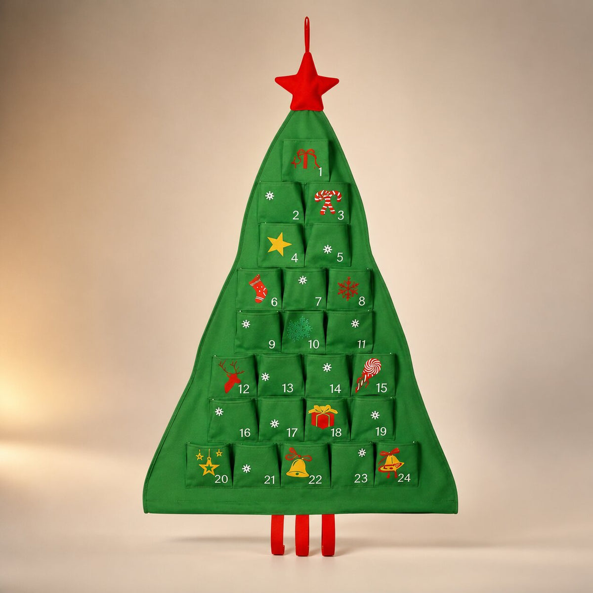 Noelle | Fabric Advent Calendar to Fill Yourself