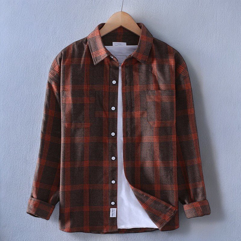 Assensio | Ternet Flannel Skjorte