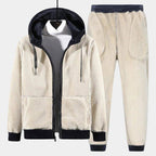Remi | Unisex joggingsæt med blødt for og hættetrøje med lynlås