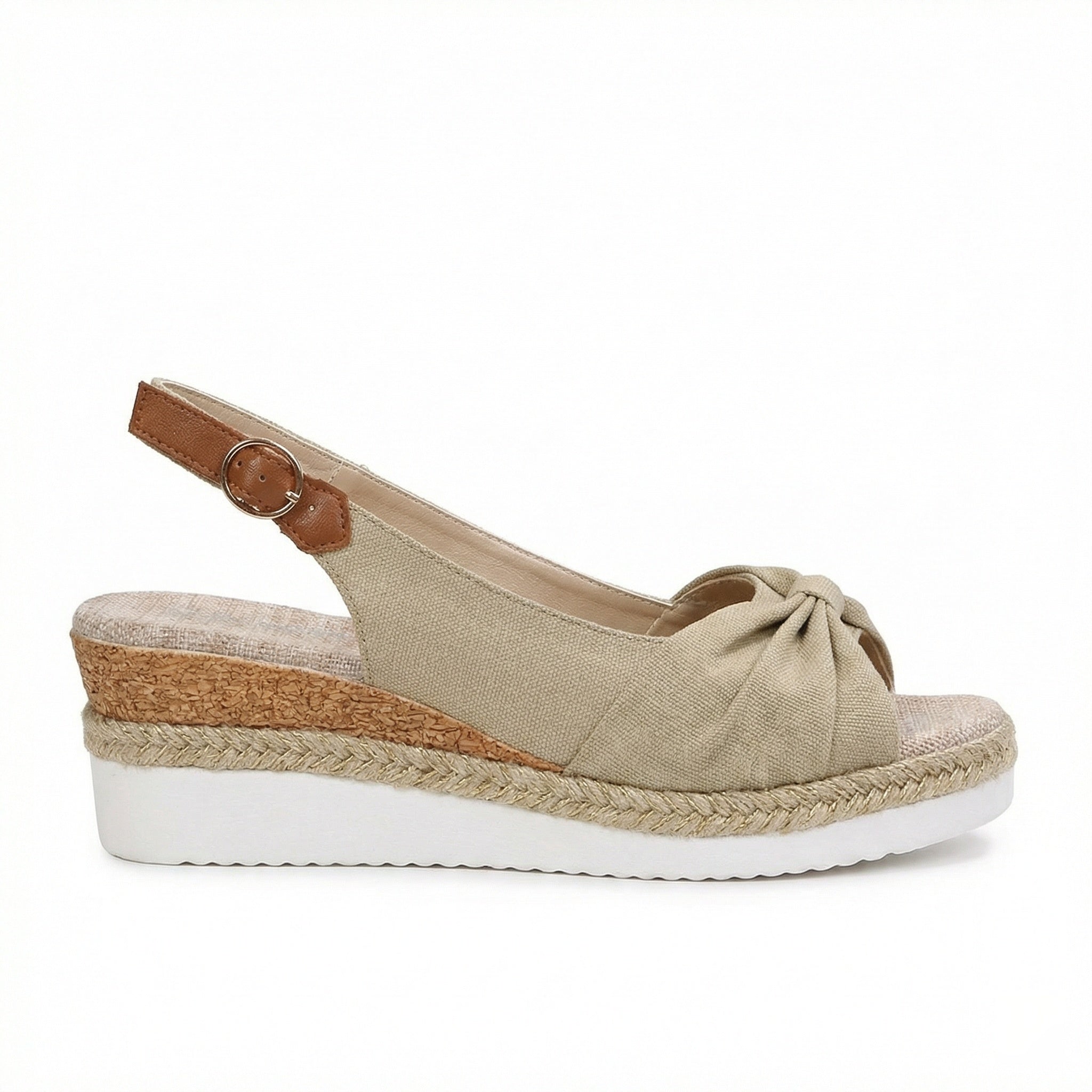 Amara | Sandaler med Plateau og Justerbar Rem