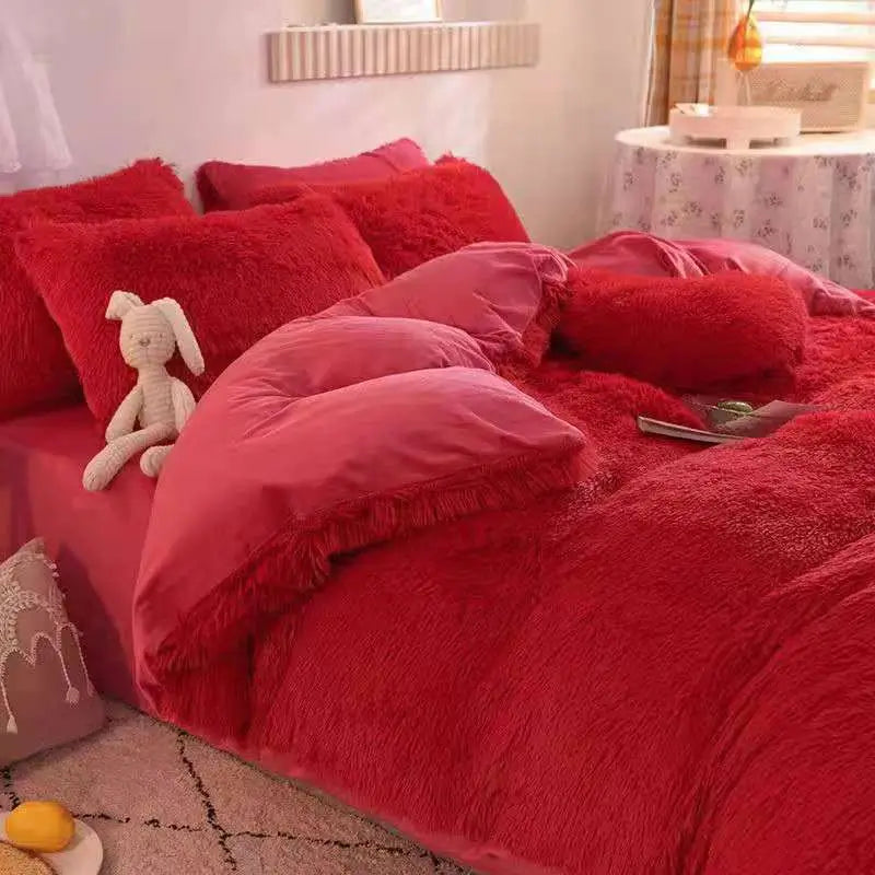 Elira | Fluffy Fleece Sengetøjssæt