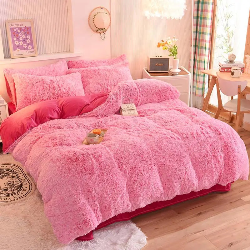 Elira | Fluffy Fleece Sengetøjssæt