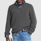 Louis | Half Zip Wool Sweater