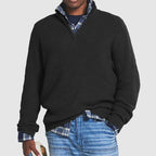 Louis | Half Zip Wool Sweater