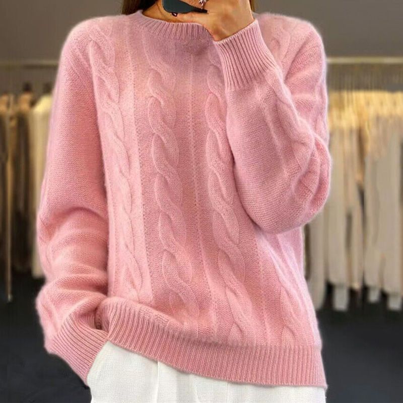 Lyanna | Cable Knit Striktrøje