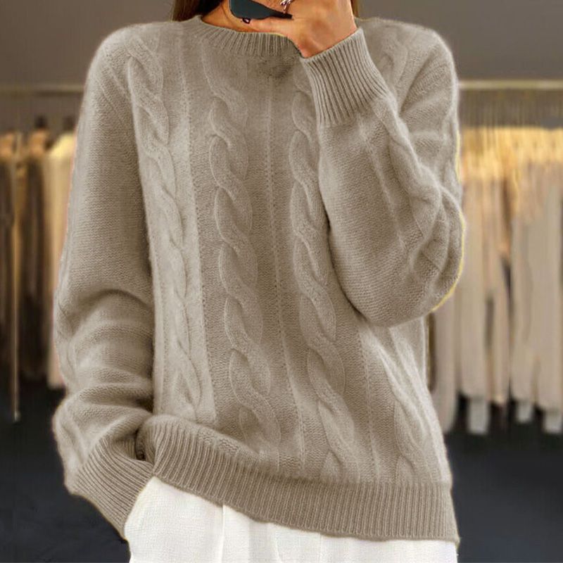 Lyanna | Cable Knit Striktrøje