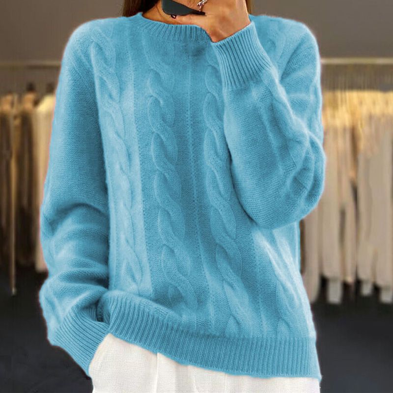 Lyanna | Cable Knit Striktrøje