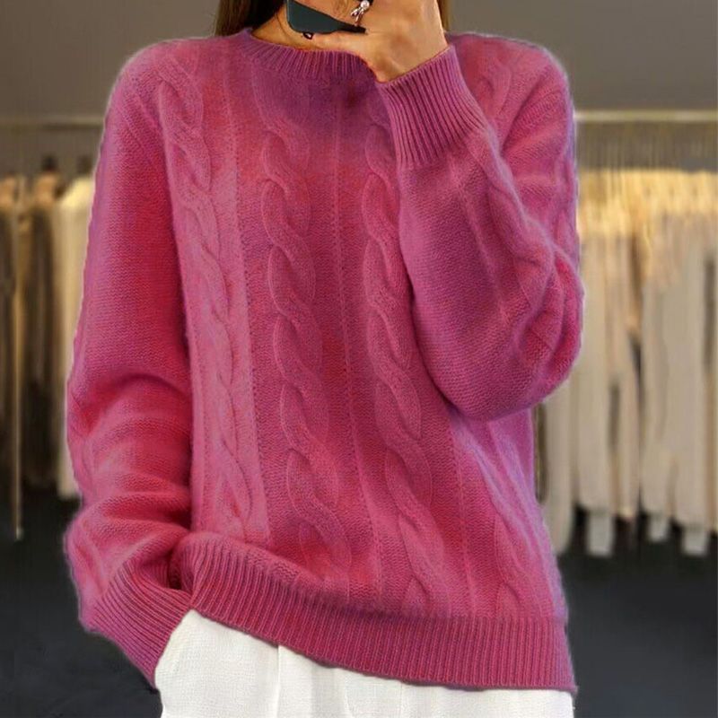 Lyanna | Cable Knit Striktrøje