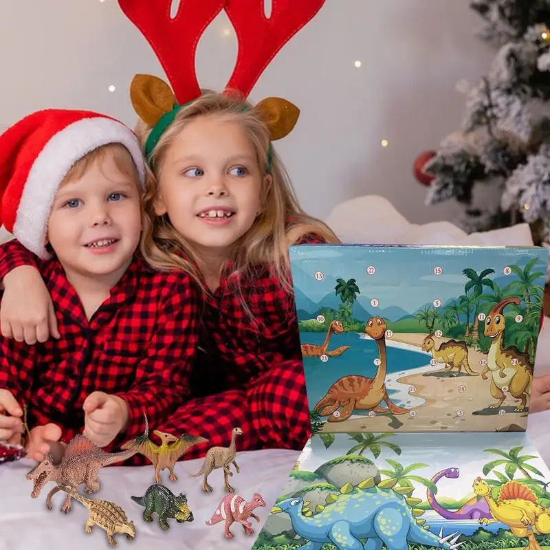 Theo | Dinosaur julekalender til børn med 24 låger