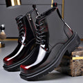 Valerio | Men's ankle boots with laces and chunky soles