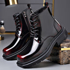 Valerio | Men's ankle boots with laces and chunky soles