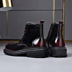 Valerio | Men's ankle boots with laces and chunky soles