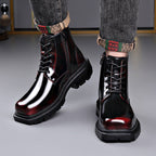 Valerio | Men's ankle boots with laces and chunky soles
