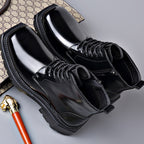 Valerio | Men's ankle boots with laces and chunky soles