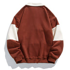 Viggo | Men's Striped Polo Sweatshirt