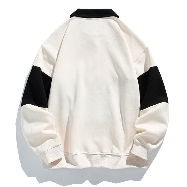 Viggo | Men's Striped Polo Sweatshirt