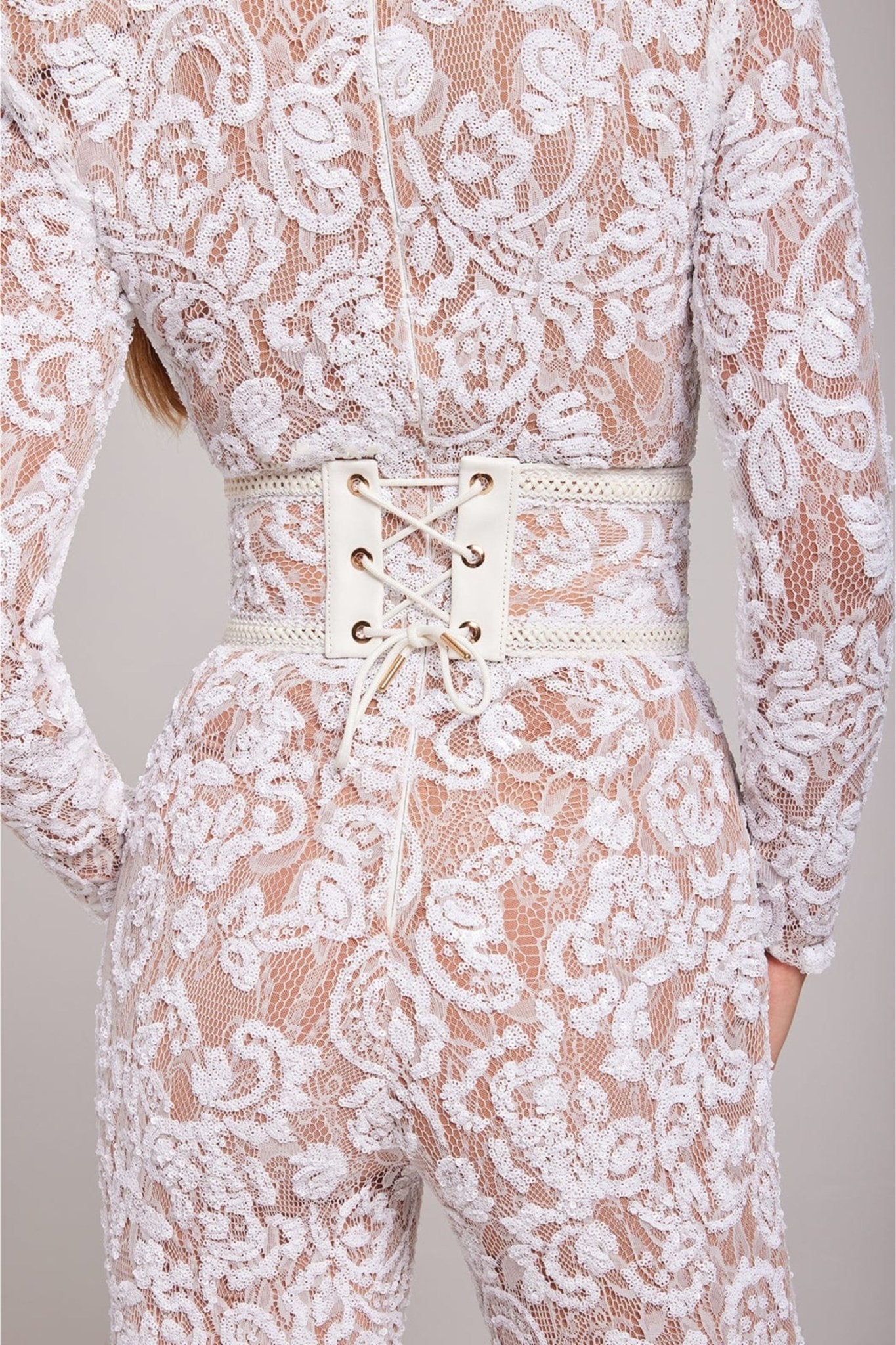 Noiré | Paillet Jumpsuit Med Blonde Og Flare Bukser